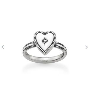 James Avery Vintage heart ring